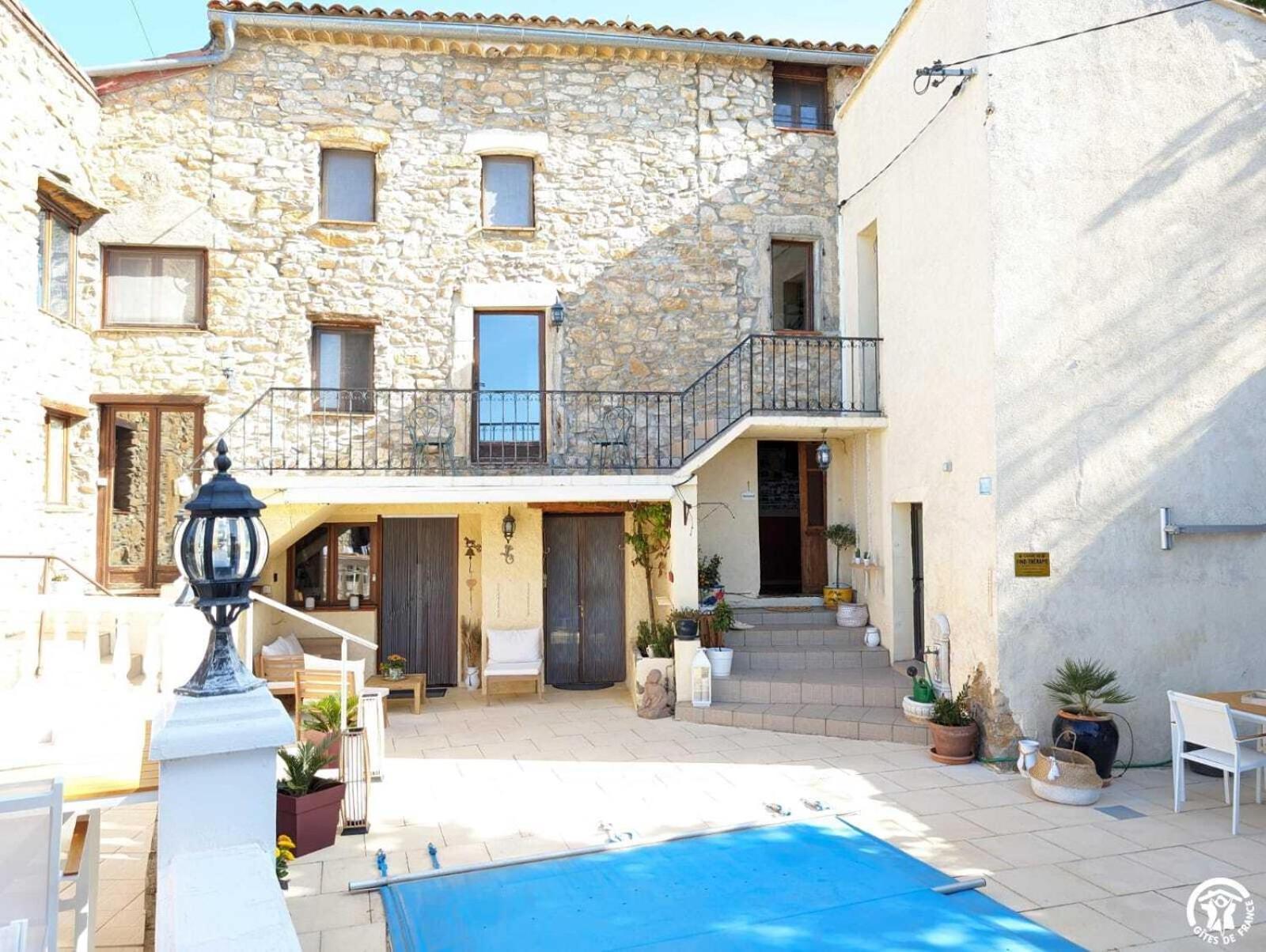 La Maison Millesime Bed & Breakfast La Caunette Екстериор снимка