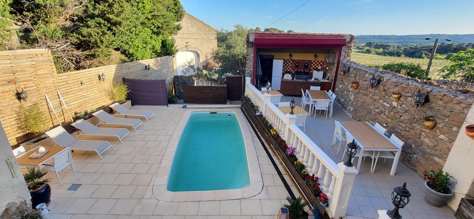 La Maison Millesime Bed & Breakfast La Caunette Екстериор снимка